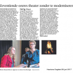 Interview met Marius Bruijn in Haarlems Dagblad